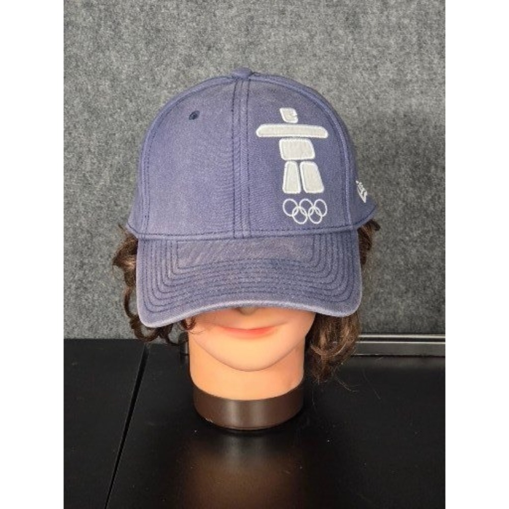 New Era Vancouver 2010 Winter Olympics‎ Inukshuk Baseball Cap Flexfit Large Cap